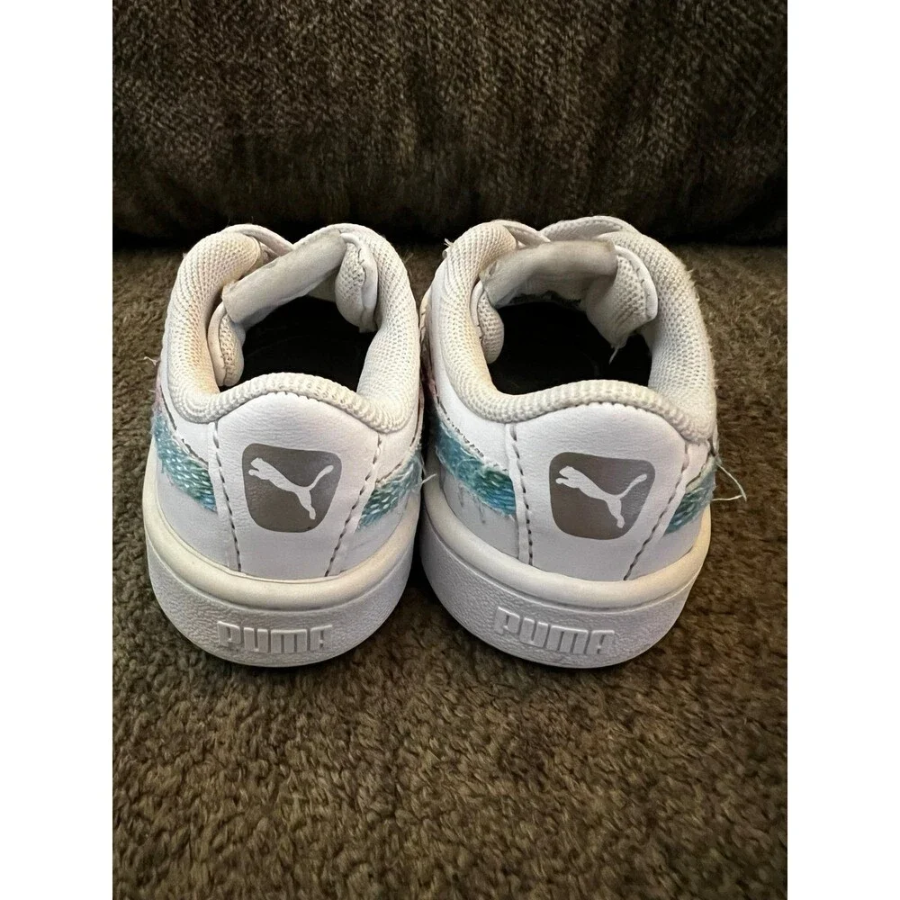 Toddler Shoes Lot Size 5C Converse White Tie Dye Puma Rainbow 3 Pairs GUC